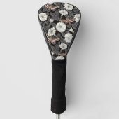 Moonbloemen en spinxmoden 2 golfheadcover (Voorkant)