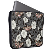 Moonbloemen en spinxmoden 2 laptop sleeve (Voorkant Rechts)