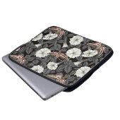 Moonbloemen en spinxmoden 2 laptop sleeve (Voorkant onderkant)