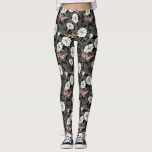 Moonbloemen en spinxmoden 2 leggings