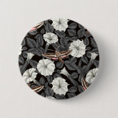 Moonbloemen en spinxmoden 2 ronde button 5,7 cm (Voorkant)