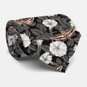 Moonbloemen en spinxmoden 2 stropdas (Opgerold)