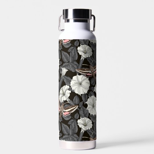 Moonbloemen en spinxmoden 2 waterfles (Voorkant)