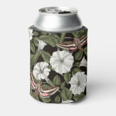 Moonbloemen en spionagemaanden blikjeskoeler (Blikje Achterkant)