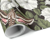 Moonbloemen en spionagemaanden cadeaupapier (Rol Hoek)