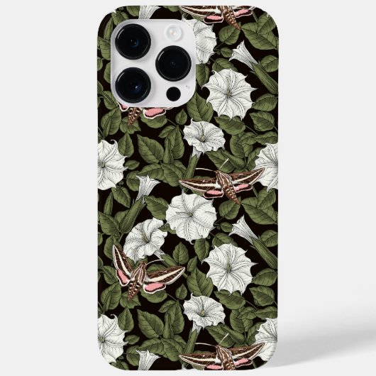 Moonbloemen en spionagemaanden Case-Mate iPhone case (Achterkant)