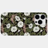 Moonbloemen en spionagemaanden Case-Mate iPhone case (Achterkant (horizontaal))