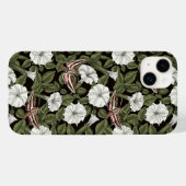 Moonbloemen en spionagemaanden Case-Mate iPhone case (Achterkant (horizontaal))