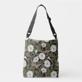 Moonbloemen en spionagemaanden crossbody tas (Voorkant)