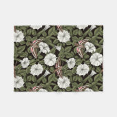 Moonbloemen en spionagemaanden fleece deken (Voorkant (Horizontaal))