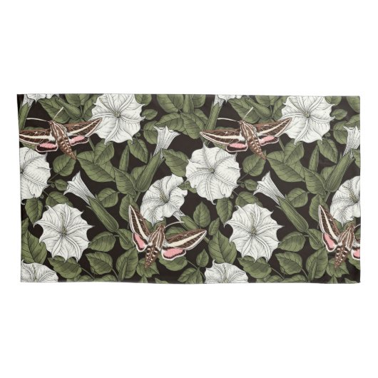 Moonbloemen en spionagemaanden kussensloop (Achterkant-Rechts)