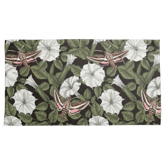 Moonbloemen en spionagemaanden kussensloop (Voorkant-Rechts)