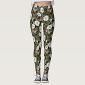 Moonbloemen en spionagemaanden leggings (Voorkant)