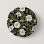 Moonbloemen en spionagemaanden ronde button 5,7 cm (Voorkant)
