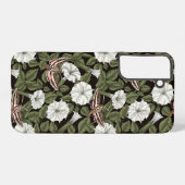 Moonbloemen en spionagemaanden samsung galaxy hoesje (Achterkant horizontaal)