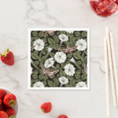 Moonbloemen en spionagemaanden servet (Insitu)