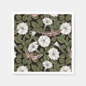 Moonbloemen en spionagemaanden servet (Voorkant)