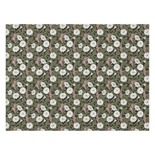 Moonbloemen en spionagemaanden tafelkleed (Voorkant (Horizontaal))