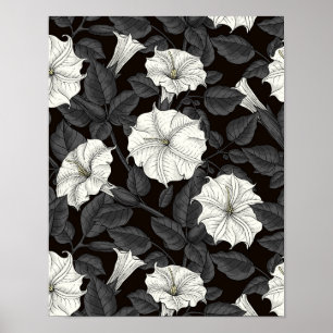 Moonbloemen Poster