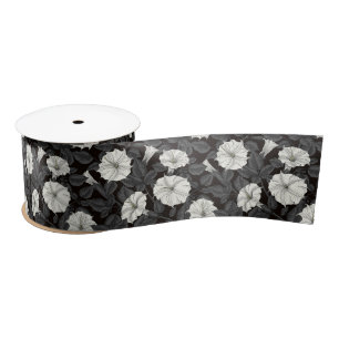 Moonbloemen Satin Ribbon Satijnen Lint