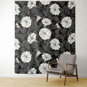 Moonbloemen Wandkleed