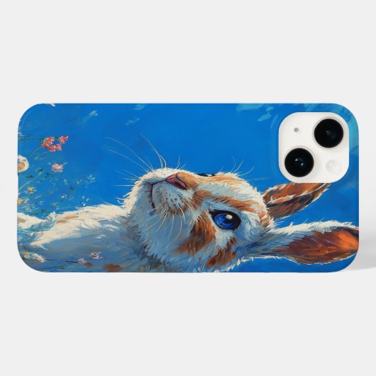 🐇 Moonbloom iPhone Case (Achterkant (horizontaal))