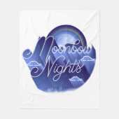 Moonbow Nights Fleece Blanket (medium) Deken (Voorkant)