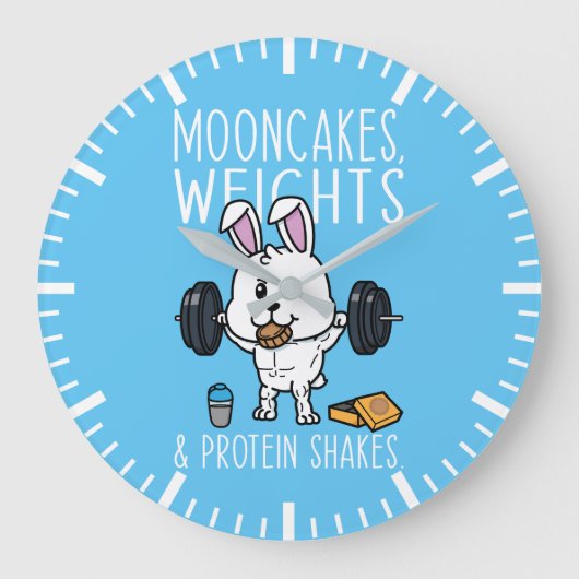 Mooncakes, gewichten en eiwitshakes, Funny Gym Grote Klok (Voorkant)