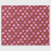 Mooncakes roze en rood cadeaupapier (Vlak)