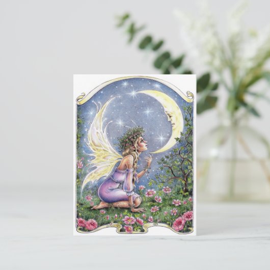 Moonchild Fae Briefkaart (Staand voorkant)