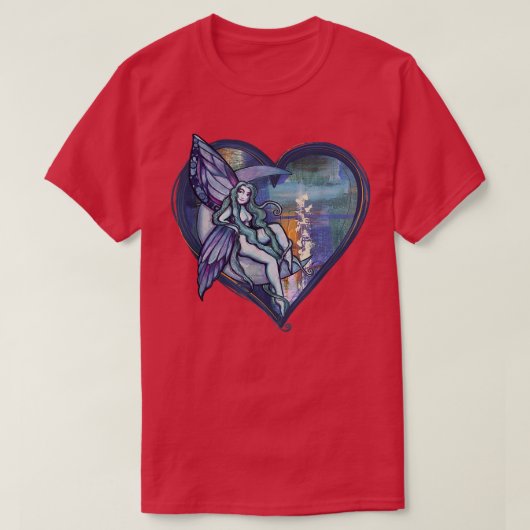 MoonChild Fairy Art Moon Fae T-shirt (Design voorkant)