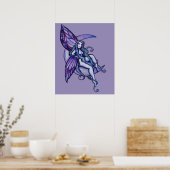 MoonChild Fairy Moon Child Faerie Art Fae Poster (Keuken)