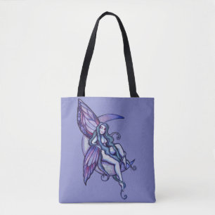 MoonChild Fairy Moon Child Faerie Art Fae Tote Bag