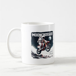 Mooncrosser - Astronaut rijdt motorcrosser Koffiemok