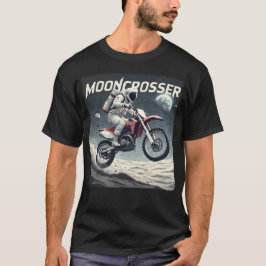 Mooncrosser - Space Rider op een maanmotor T-shirt