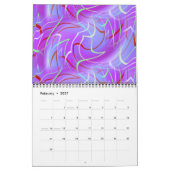 Moondance Cool Abstracte Kunst Kalender (Feb 2027)