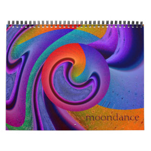 Moondance Cool Abstracte Kunst Kalender