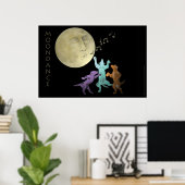 Moondance Dogs Print (Thuiskantoor)