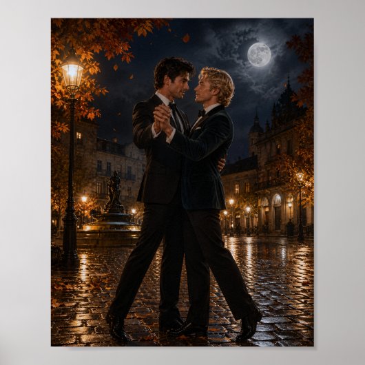 Moondance | Homo Kunstproject Poster (Voorkant)