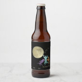 Moondance, naam en stijl bier etiket (Voorkant)