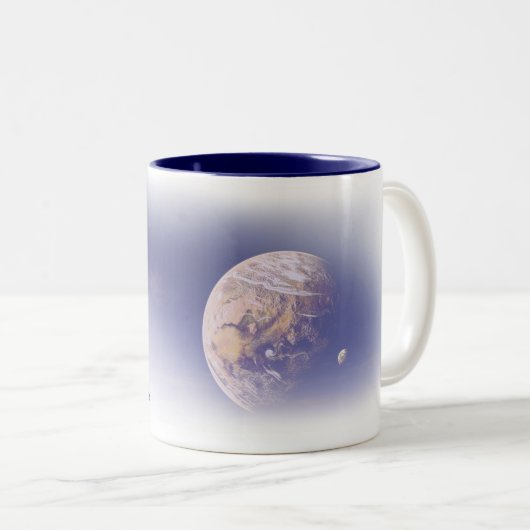 Moondance Tweekleurige Koffiemok (Voorkant rechts)