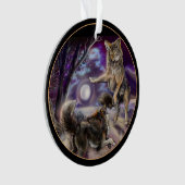 Moondancer Coyotes Ornament (voorkant)