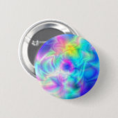 Moondial's 'Iced Dreaming' Ronde Button 5,7 Cm (Voorkant /achterkant)