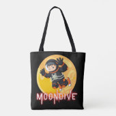 MOONDIVE - RUIMTE ASTRONAUT TOTE BAG (Achterkant)