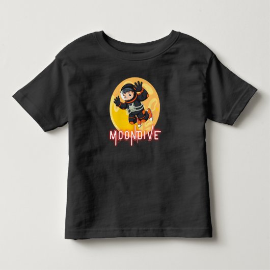 MOONDIVE - RUIMTEVAART KINDER SHIRTS (Voorkant)