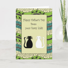 .::MoonDreams:. Happy Vaderdag Cats Kaart