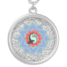 .:MoonDreams:.. Koi Lotus Silver Mandala