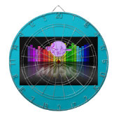 MoonDreams Music Equalizer Metal Cage Dartboard 2 Dartbord (Voorkant)