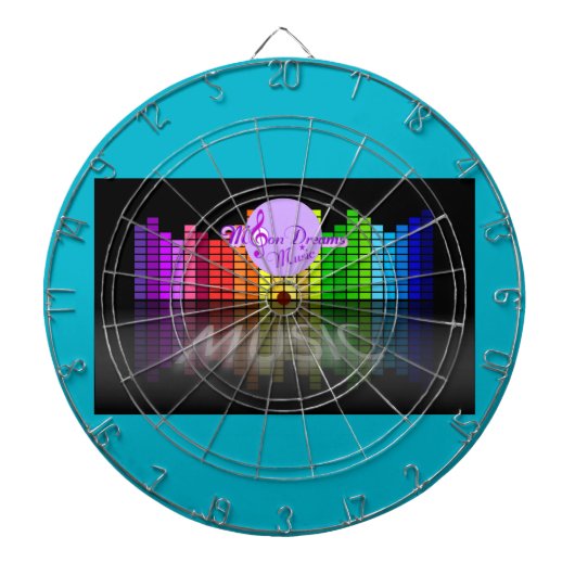 MoonDreams Music Equalizer Metal Cage Dartboard 2 Dartbord (Voorkant)