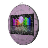 MoonDreams Music Equalizer Metal Cage Dartboard Dartbord (Voorkant Rechts)